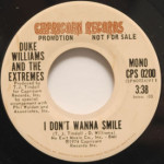 Duke Williams And The Extremes - I Don't Wanna Smile