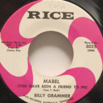 Billy Grammer - Mabel/Papa And Mama
