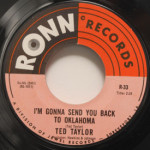 Ted Taylor - Long Ago/I'm Gonna Send You Back To Oklahoma