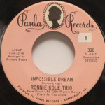 Ronnie Kole Trio - Impossible Dream/San Antonio Rose