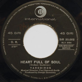 Yardbirds - Heart Full Of Soul/Steeled Blues