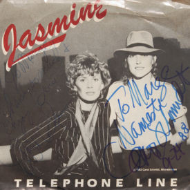 Jasmine - Telephone Line – AUTOGRAPHED