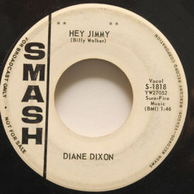Diane Dixon - Hey Jimmy/A Tear Stained Letter