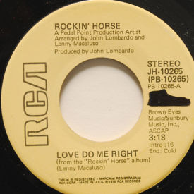 Rockin' Horse - Love Do Me Right