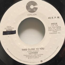 Luther Vandross - This Close To You