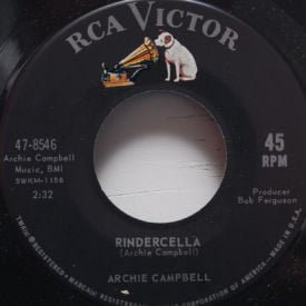 Archie Campbell - Rindercella/Hockey Here Tonight