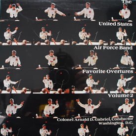 United States Air Force Band - Favorite Overtures Volume 2 (sealed)