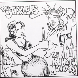 Kung-Fu Monkeys, Sticklers - Roller Coaster Girl/Hats Off To Hawaii