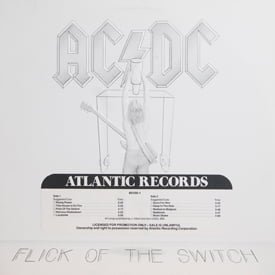 AC/DC - Flick Of The Switch