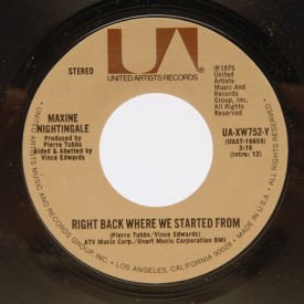 Maxine Nightingale - Right Back Where We Started From