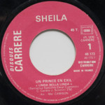 Sheila - Un Prince En Exil