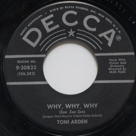 Toni Arden - Why, Why, Why