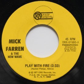 Mick Farren And The New Wave - Play With Fire