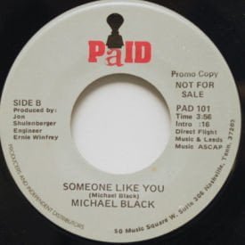 Michael Black - Girl You Don’t Know Me/Someone Like You