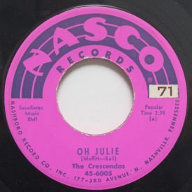 Crescendos - Oh Julie/My Little Girl