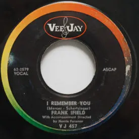 Frank Ifield - I Remember You/Listen To My Heart