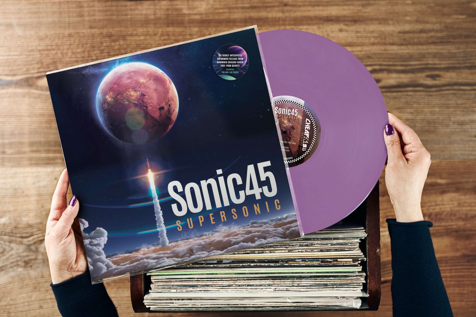 Sonic45 - SuperSonic,LP Vinyl,Cheap Kiss Records CKR005 - Cheap